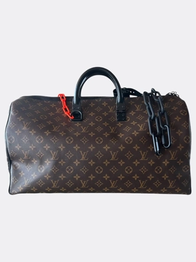 Louis Vuitton Brown Solar Ray Monogram Keepall 50