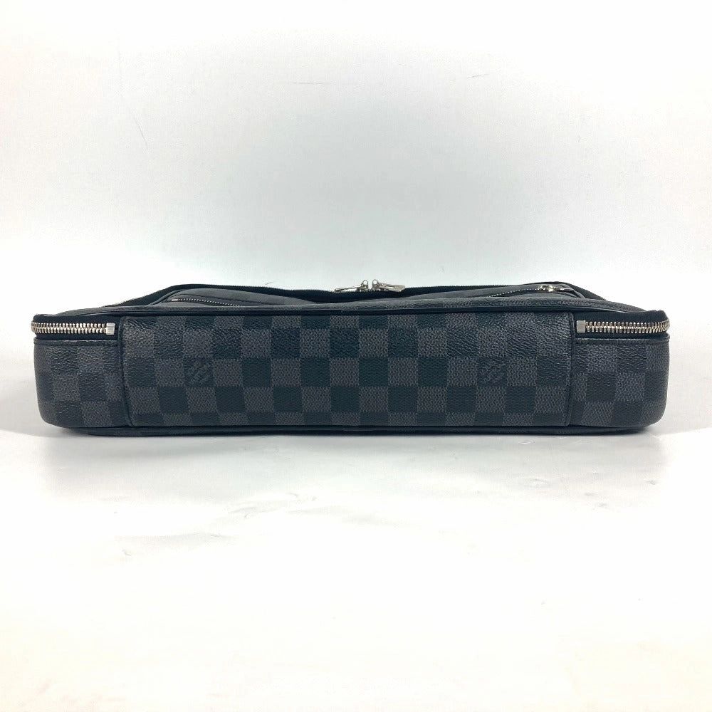 LOUIS VUITTON Business bag N58030 Damier Grafitto Canvas black Damier Graphite Crossbody Steve