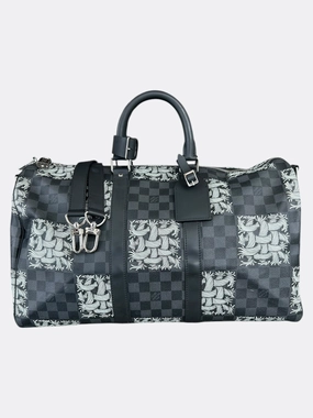 Louis Vuitton Christopher Nemeth Damier Graphite Keepall 45