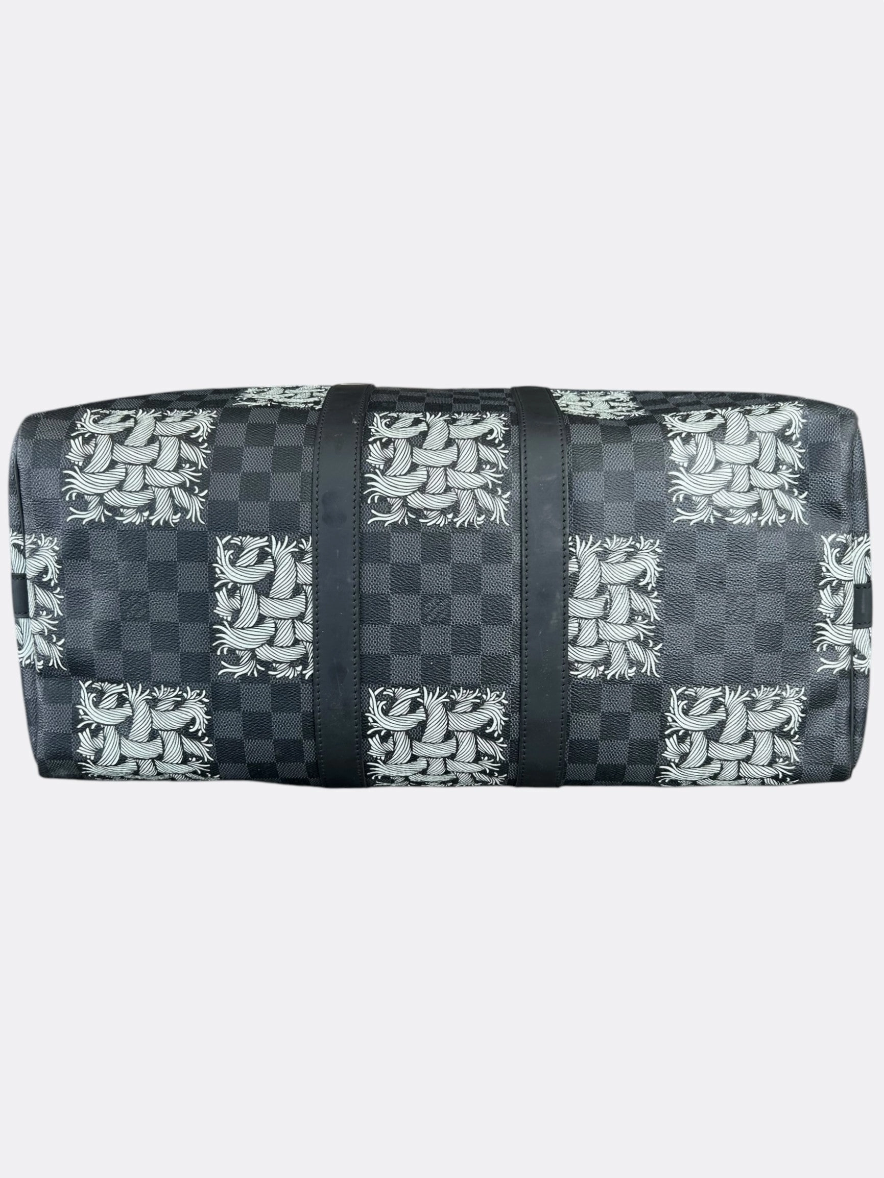 Louis Vuitton Christopher Nemeth Damier Graphite Keepall 45