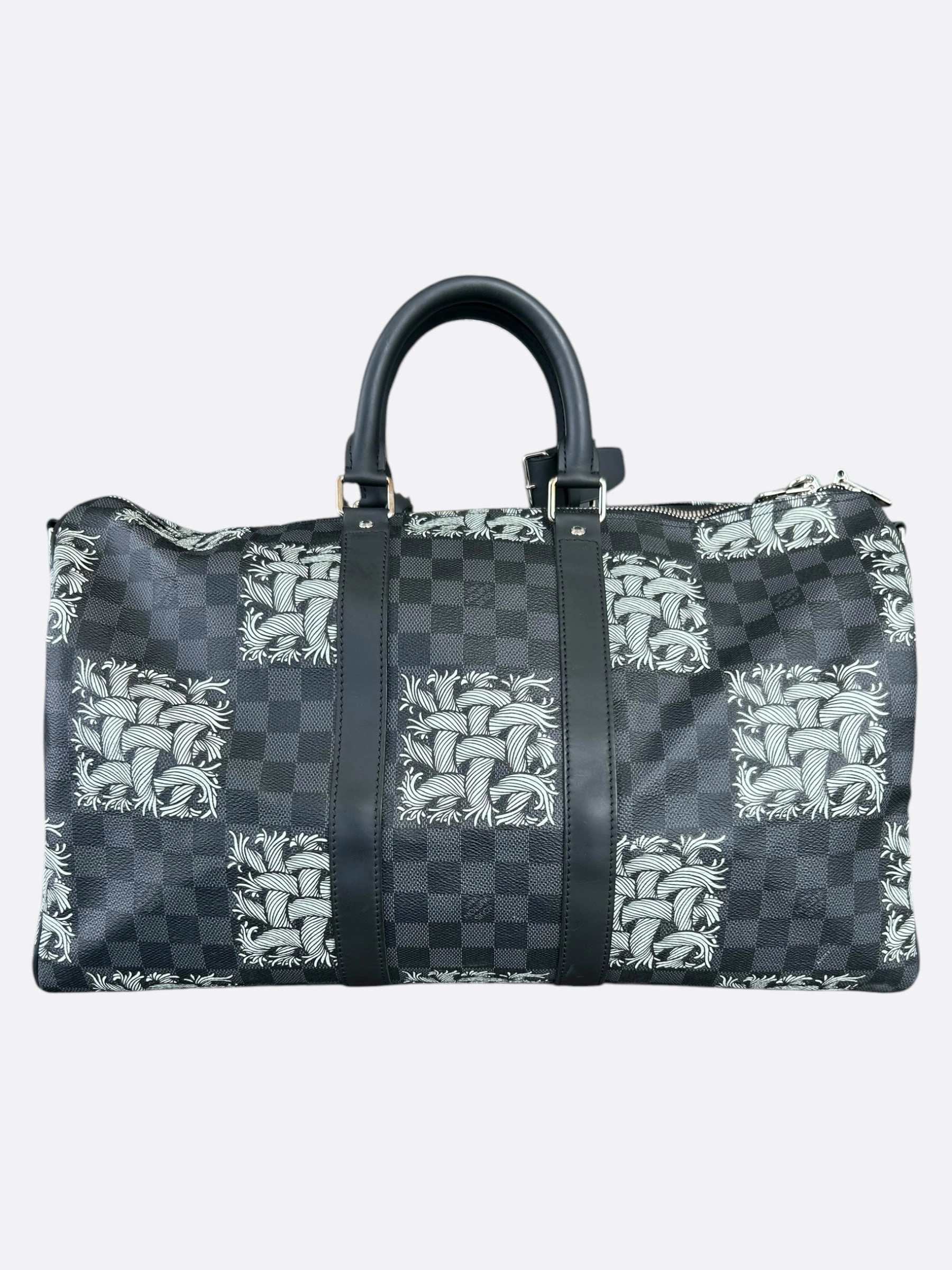 Louis Vuitton Christopher Nemeth Damier Graphite Keepall 45