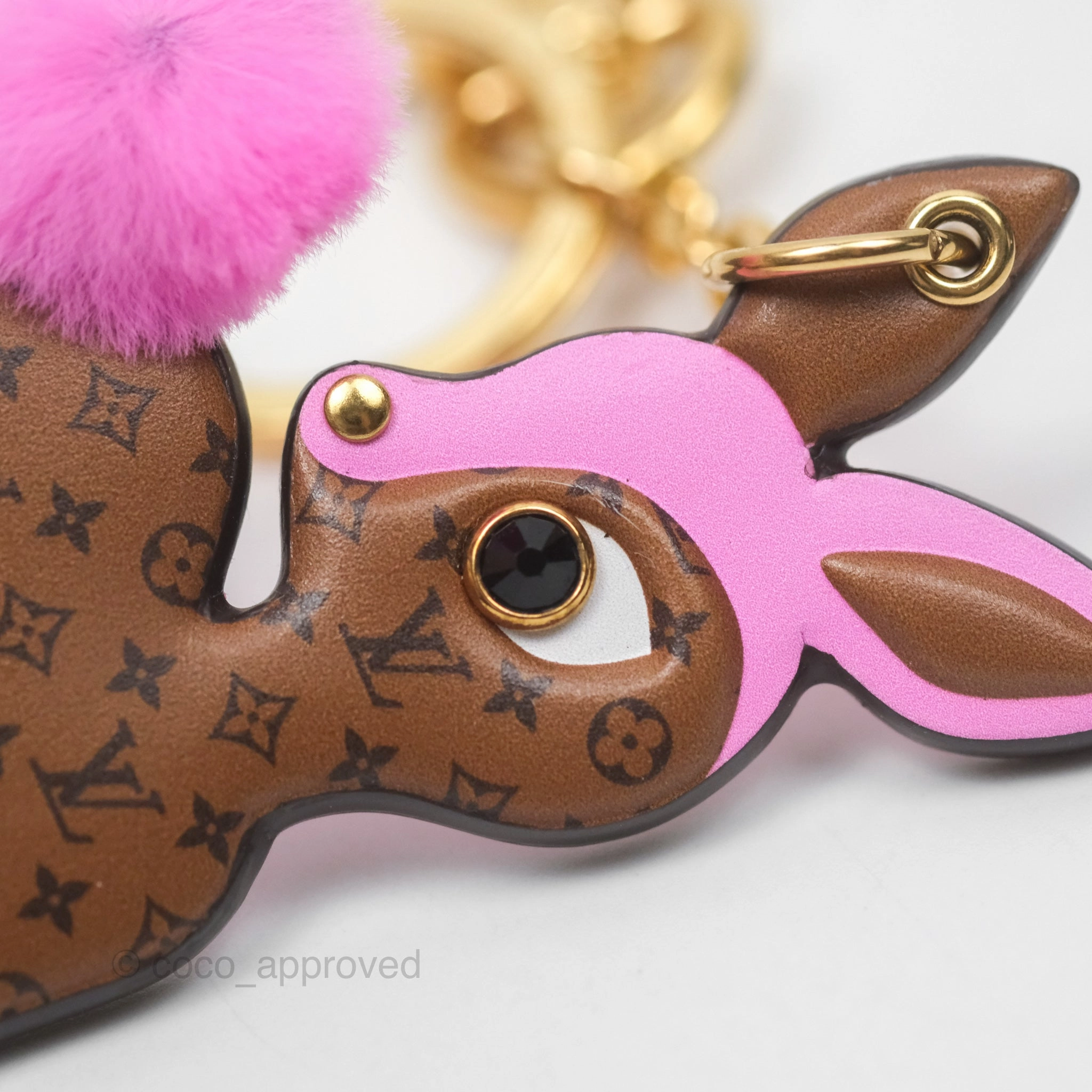 Louis Vuitton Cles Deer Key Ring Charm