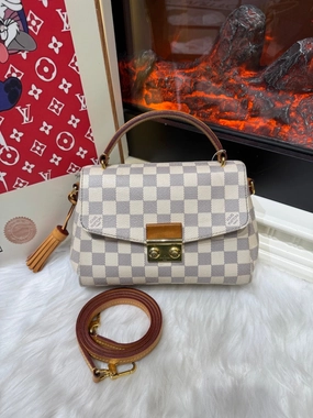 Louis Vuitton Damier Azur Crossbody Bag Medium