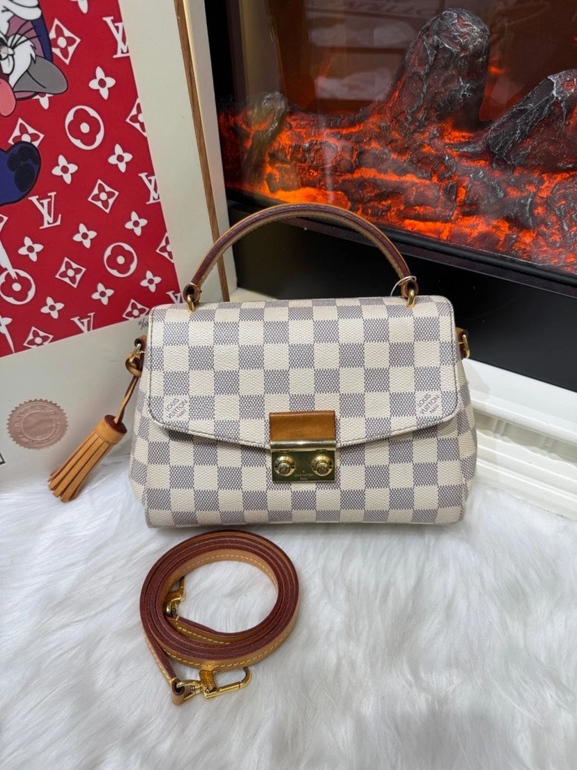 Louis Vuitton Damier Azur Crossbody Bag Medium