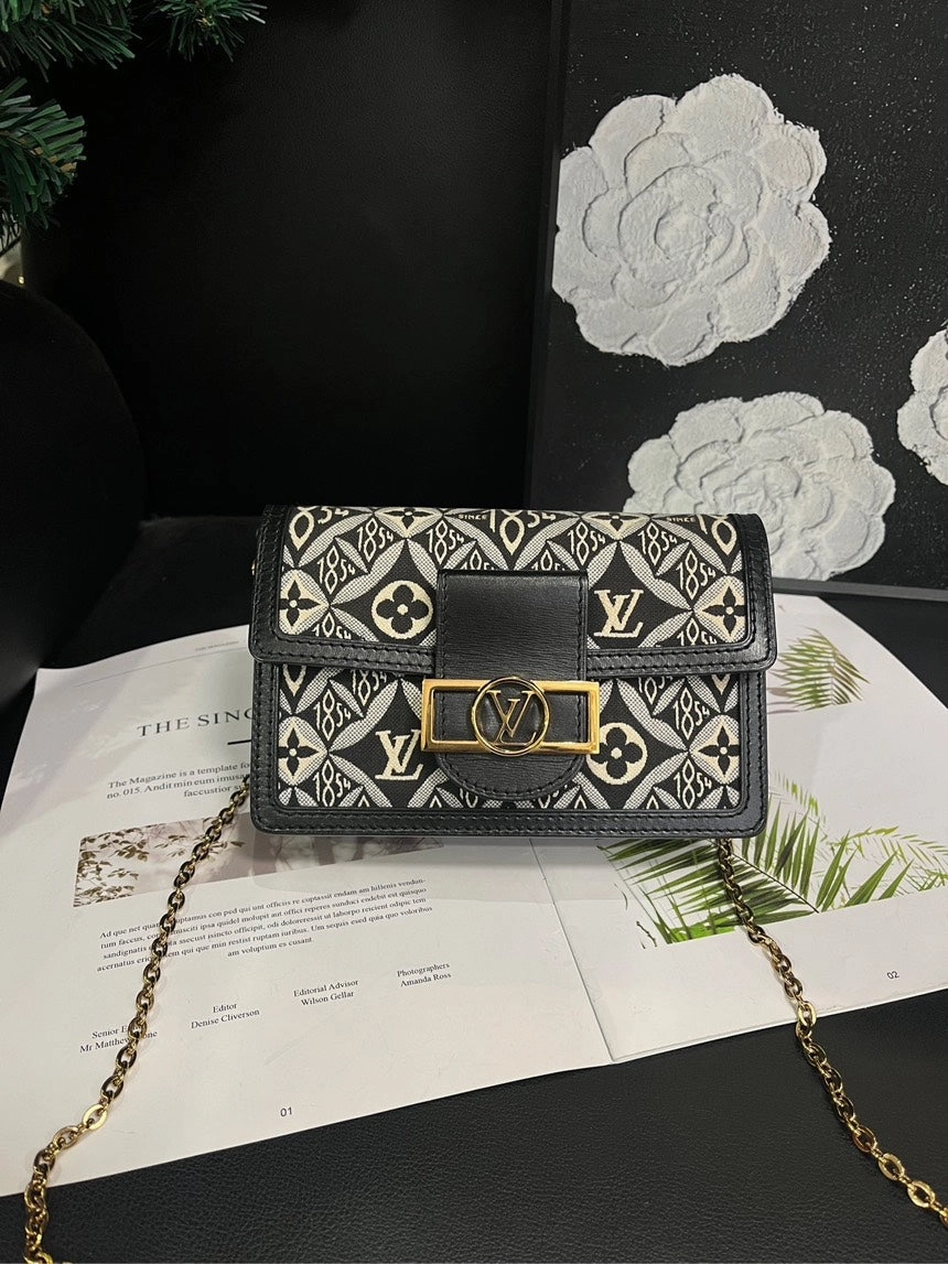 Louis Vuitton Daphne Black Crossbody Bag