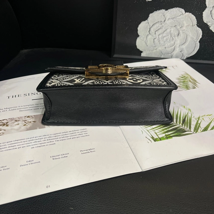 Louis Vuitton Daphne Black Crossbody Bag