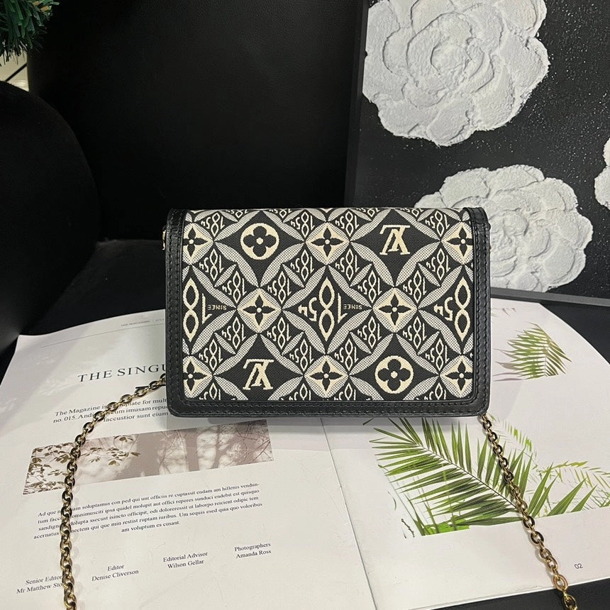 Louis Vuitton Daphne Black Crossbody Bag