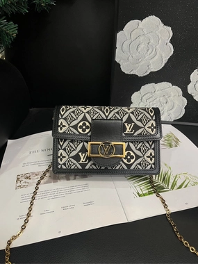 Louis Vuitton Daphne Black Crossbody Bag