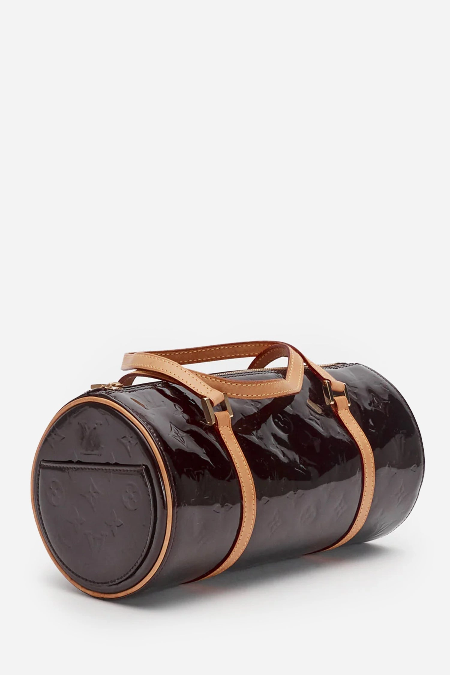 Louis Vuitton Dark Purple Vernis Monogram Papillon 30 Bag