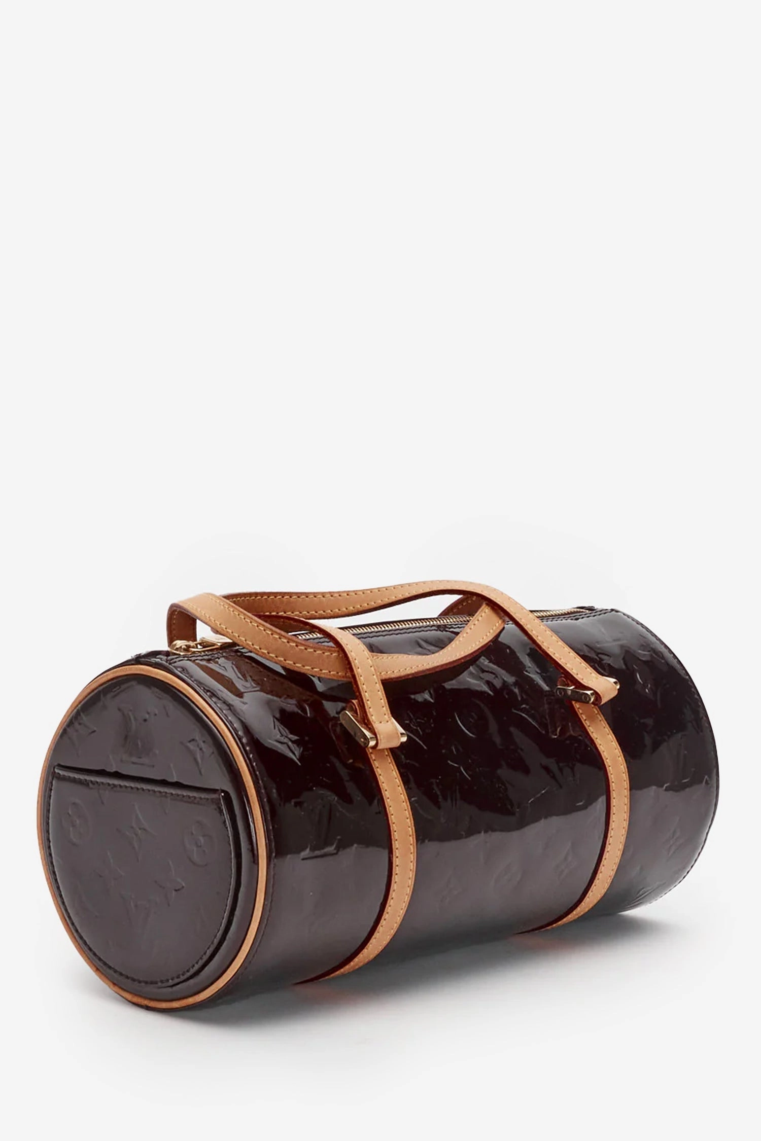 Louis Vuitton Dark Purple Vernis Monogram Papillon 30 Bag