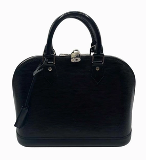 Louis Vuitton Epi Alma PM Black Handbag