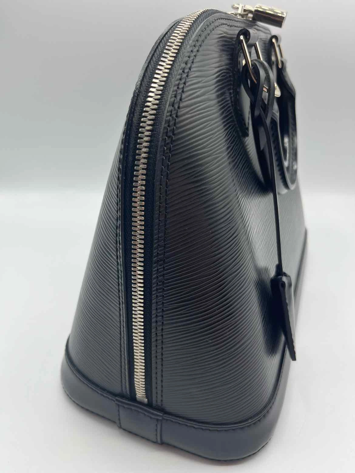 Louis Vuitton Epi Alma PM Black Handbag