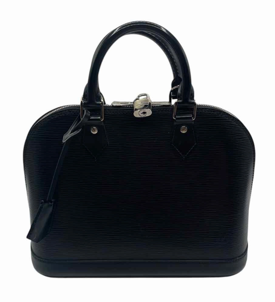 Louis Vuitton Epi Alma PM Black Handbag