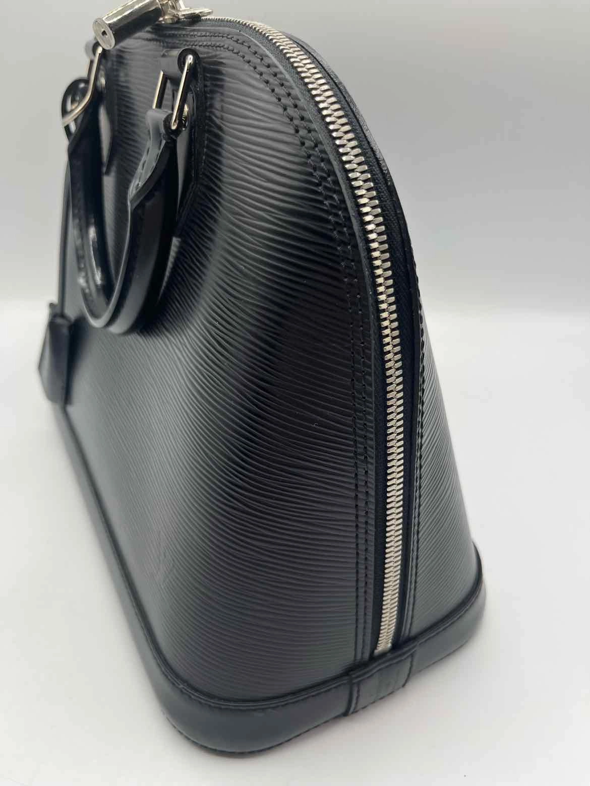 Louis Vuitton Epi Alma PM Black Handbag