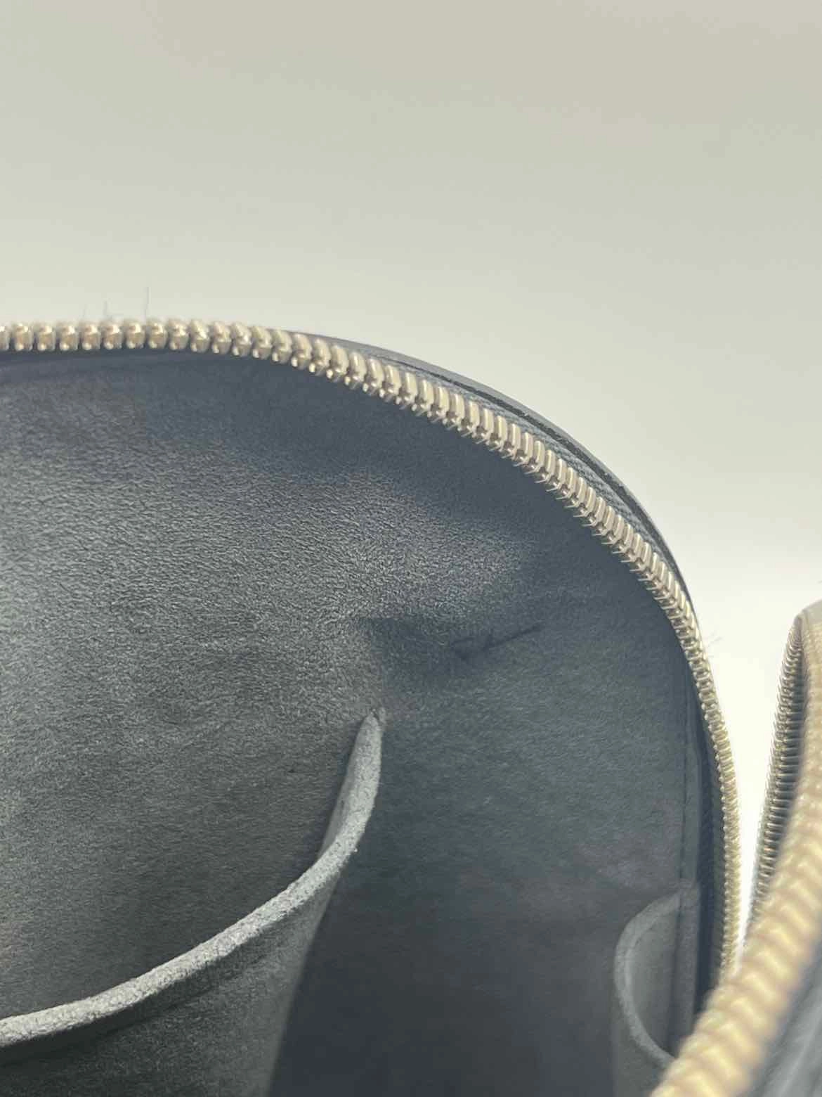 Louis Vuitton Epi Alma PM Black Handbag