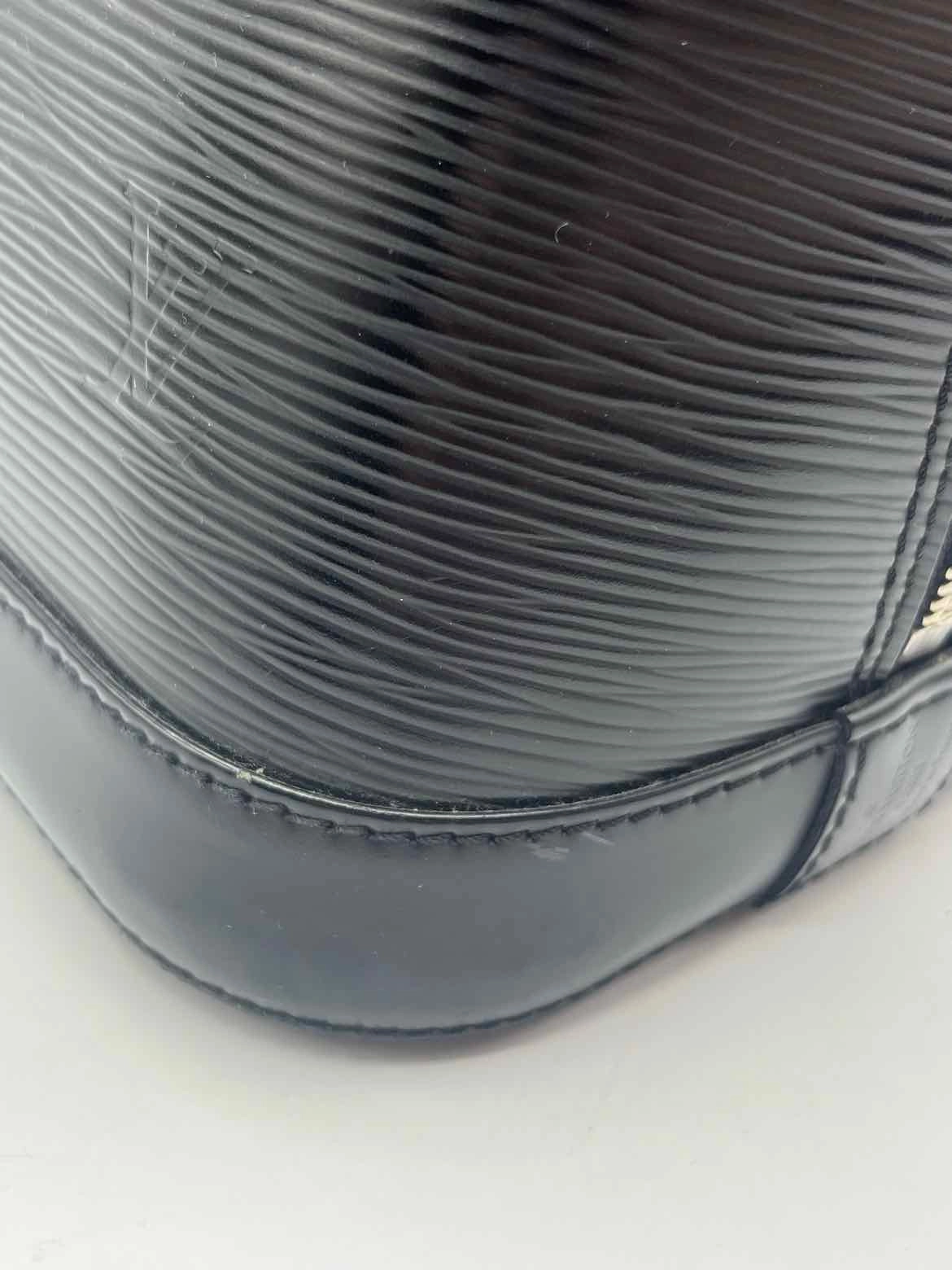 Louis Vuitton Epi Alma PM Black Handbag