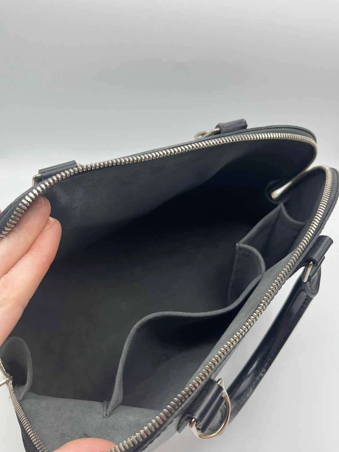 Louis Vuitton Epi Alma PM Black Handbag