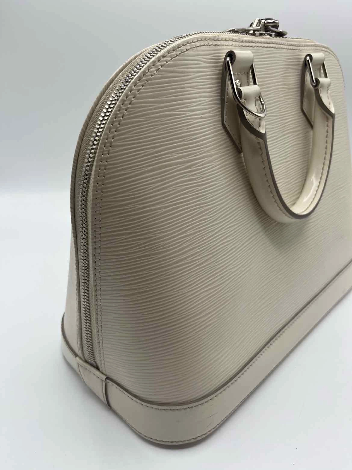 Louis Vuitton Epi Alma PM Cream Handbag
