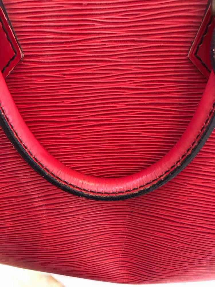 Louis Vuitton Epi Speedy 30 Boston Bag Red Handbag