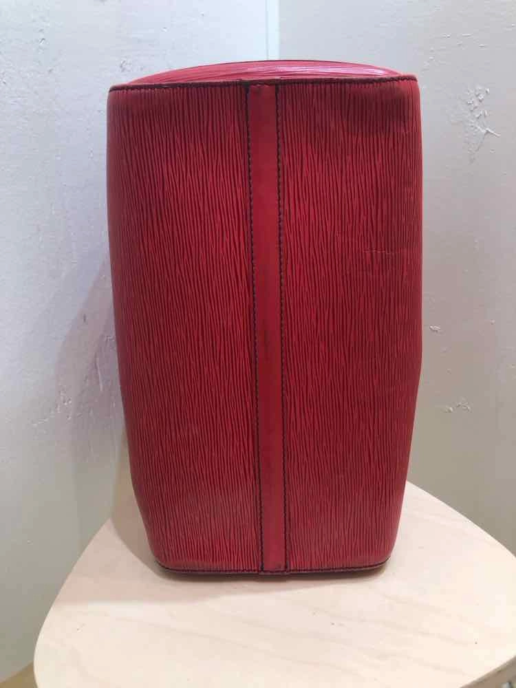 Louis Vuitton Epi Speedy 30 Boston Bag Red Handbag