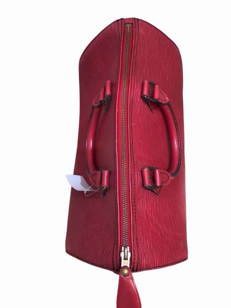 Louis Vuitton Epi Speedy 30 Boston Bag Red Handbag