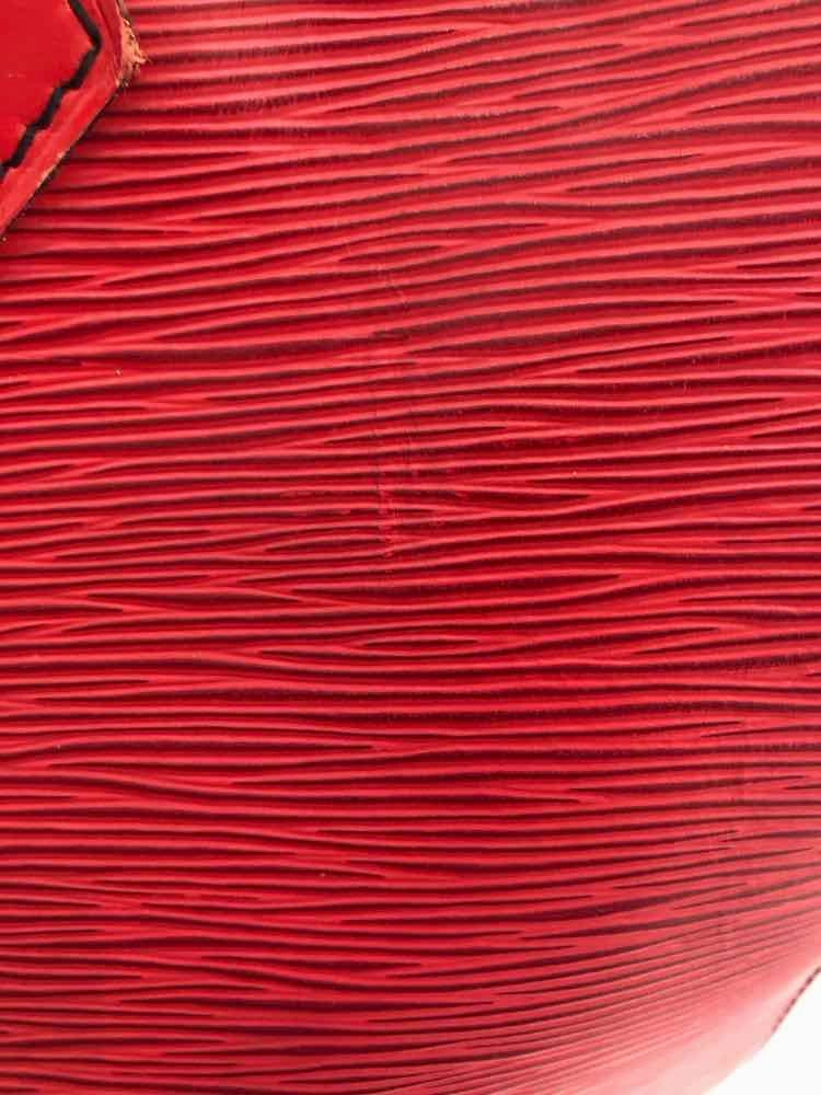 Louis Vuitton Epi Speedy 30 Boston Bag Red Handbag