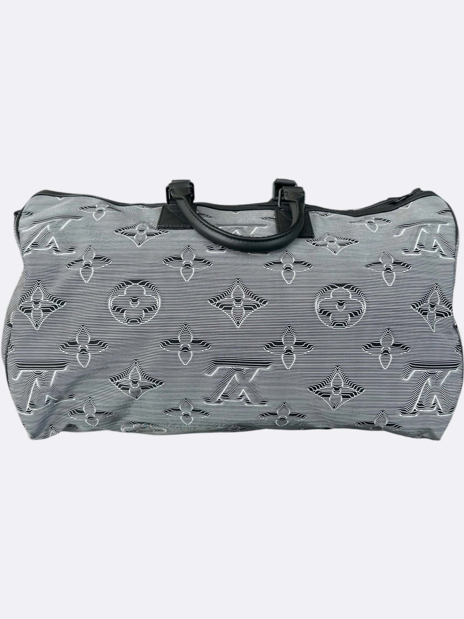Louis Vuitton Grey & Multicolor 2054 Monogram Reversible Keepall 50