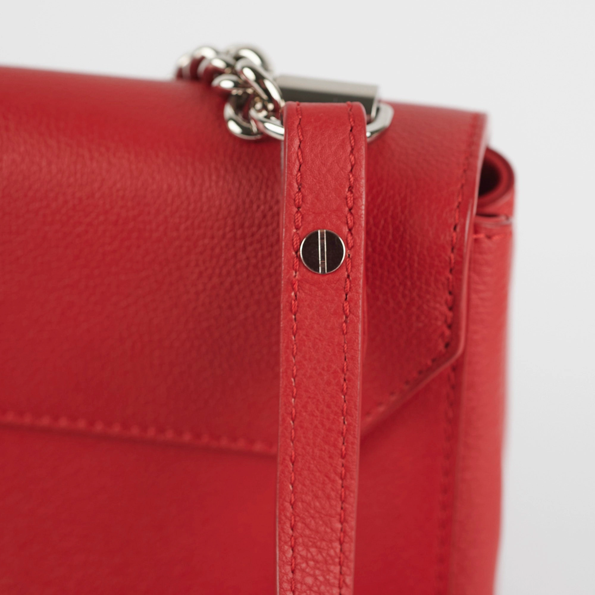 Louis Vuitton Lockme II BB Calfskin Rubis