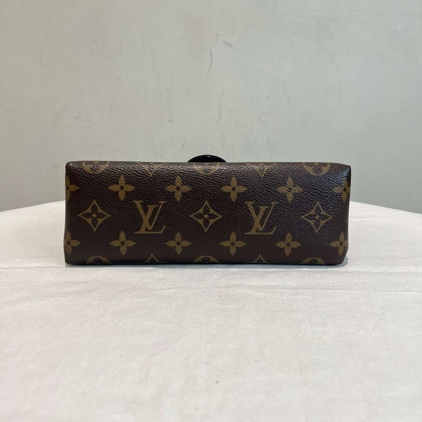 Louis Vuitton Locky BB Monogram Crossbody Bag Brown Black