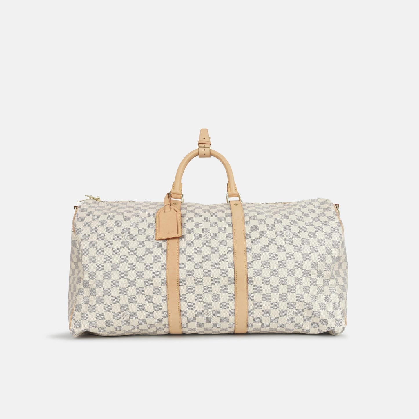 Louis Vuitton Louis Vuitton - Keepall Bandoulire 55 - Damier Azur GHW - Pre Loved