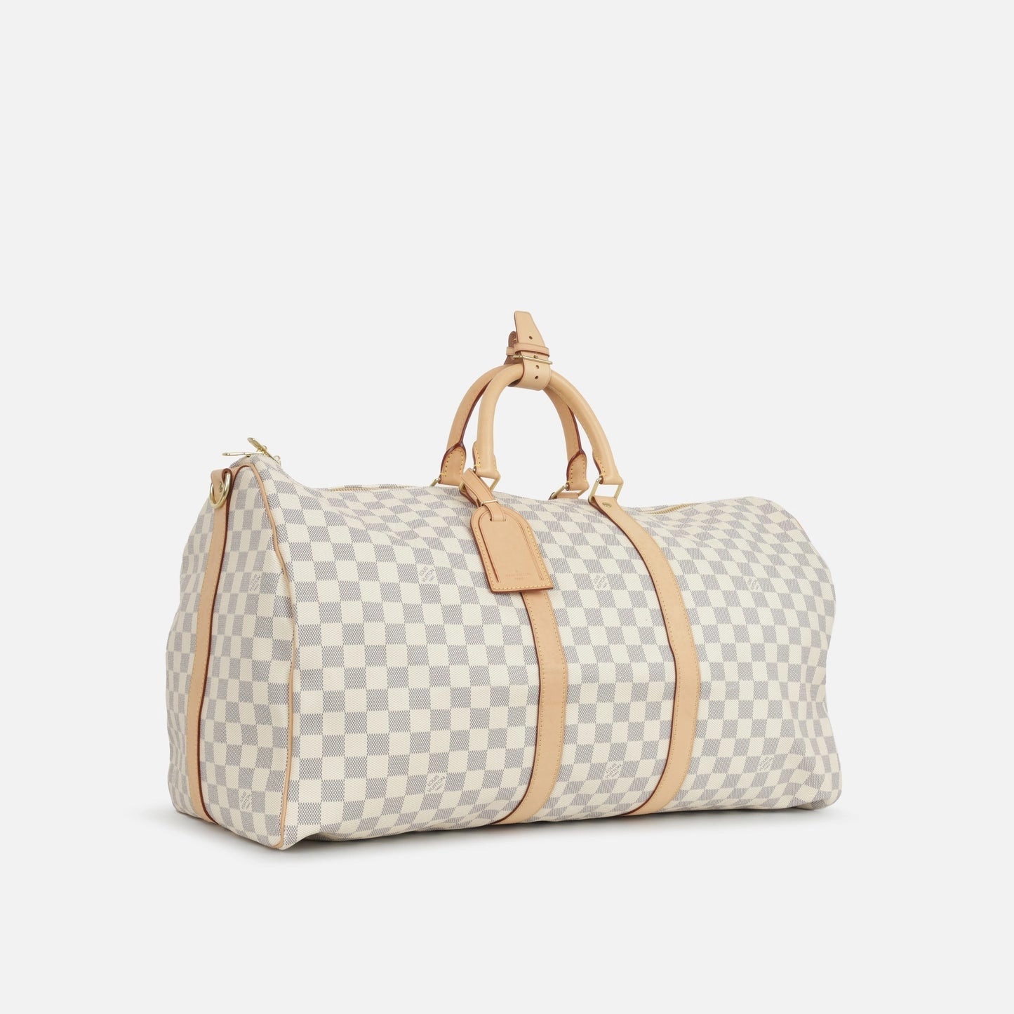 Louis Vuitton Louis Vuitton - Keepall Bandoulire 55 - Damier Azur GHW - Pre Loved