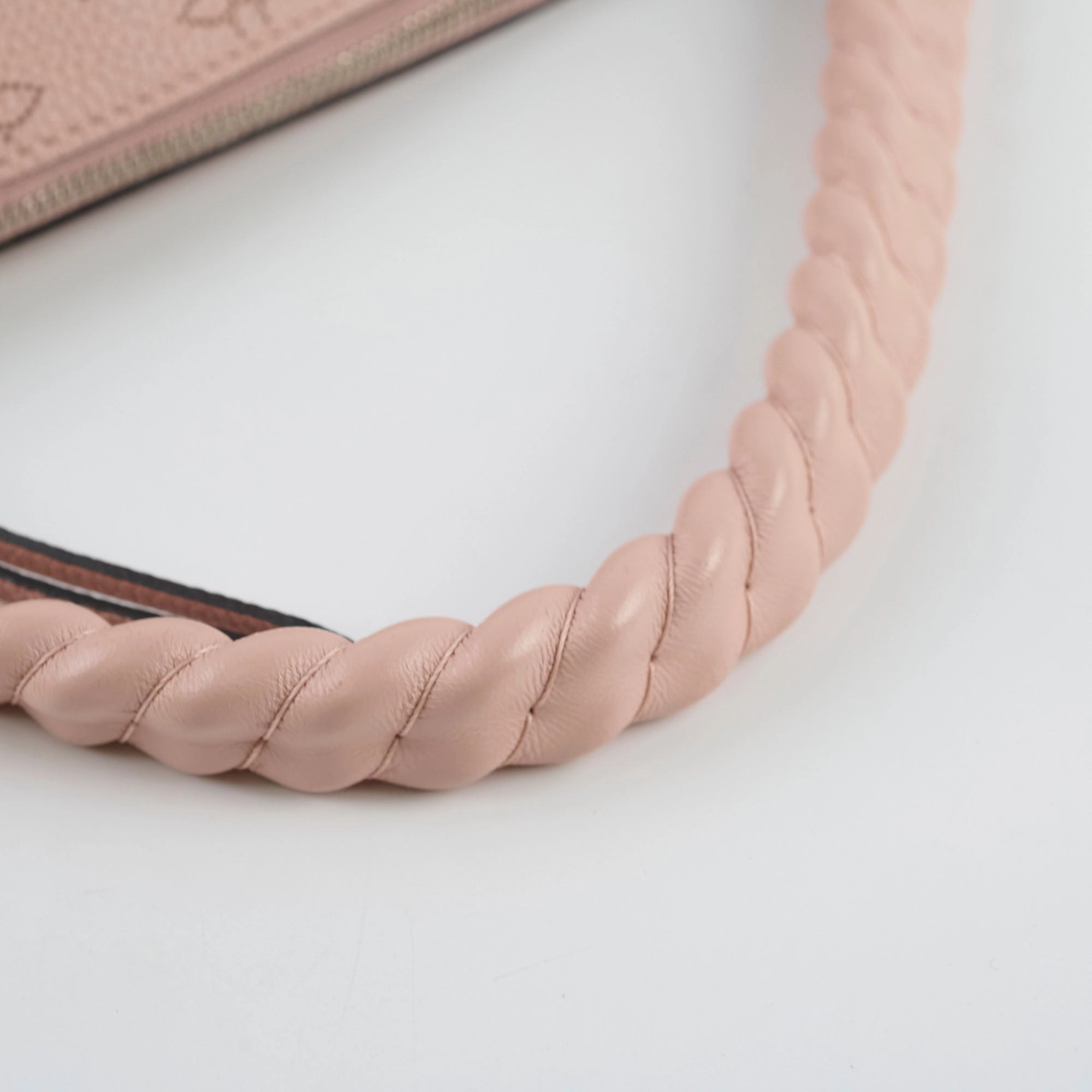 Louis Vuitton Mahina Babylon Chain BB Bag Pink