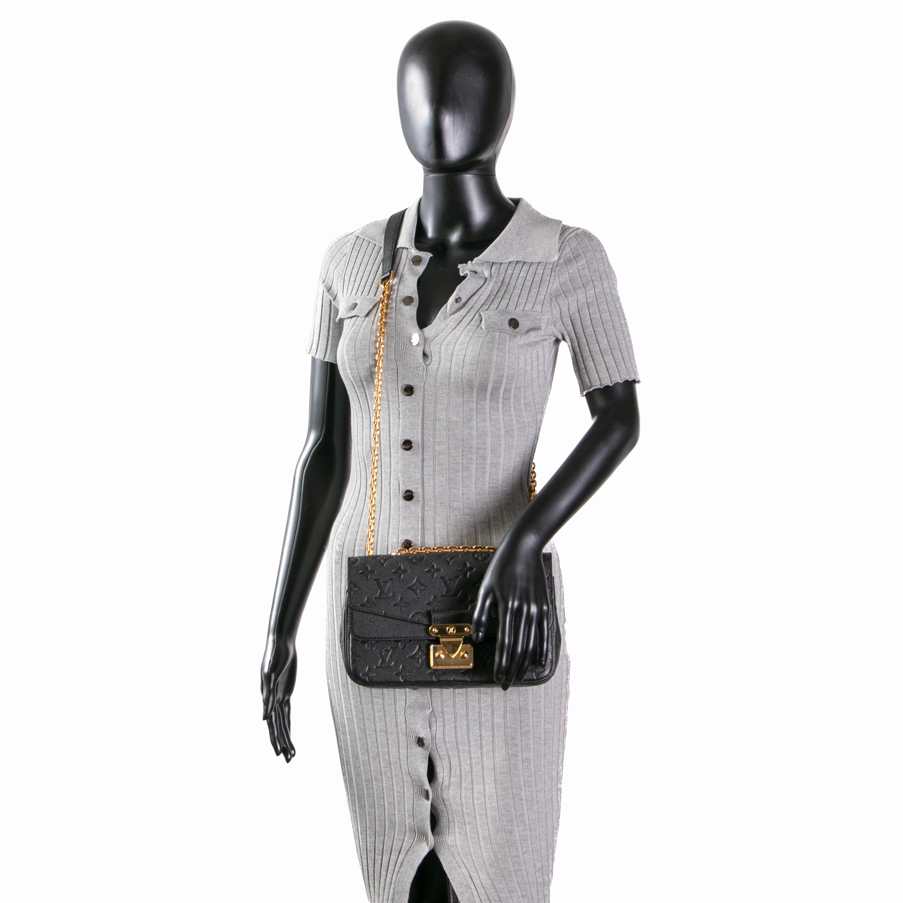 LOUIS VUITTON Marceau NM Monogram Empreinte- Black