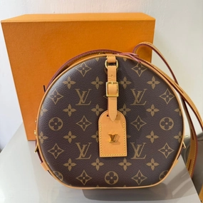 Louis Vuitton Monogram Boite Chapeau Souple Brown Crossbody Bag