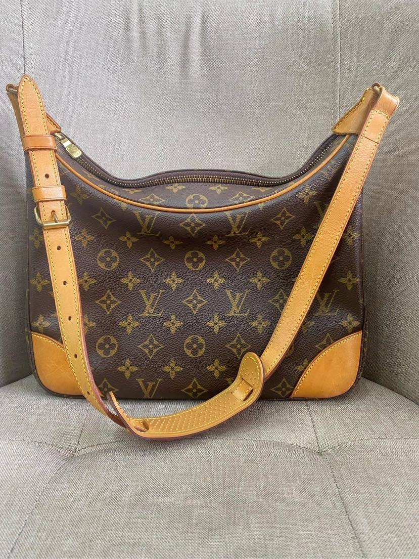 Louis Vuitton Monogram Brown Crossbody Bag 30x28cm