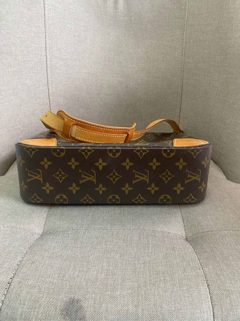 Louis Vuitton Monogram Brown Crossbody Bag 30x28cm
