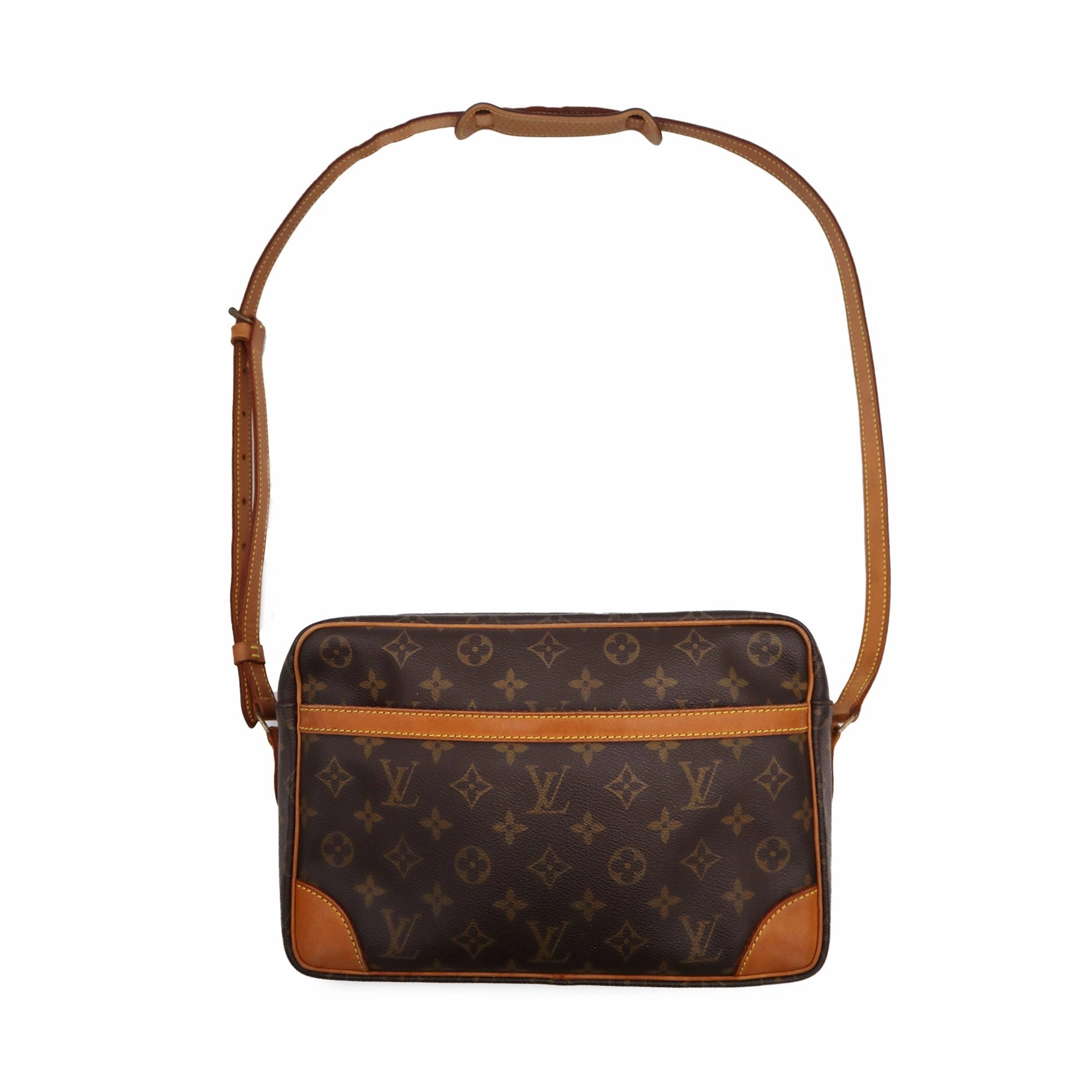 Louis Vuitton Monogram Canvas Trocadero 27 Crossbody Bag SL0073