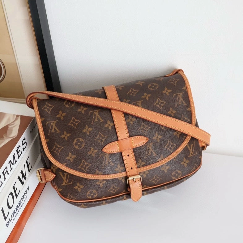 Louis Vuitton Monogram Classic Brown Crossbody Bag