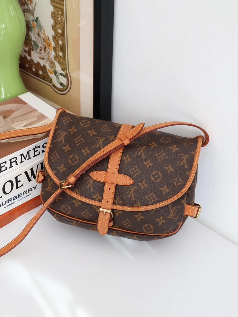 Louis Vuitton Monogram Classic Brown Crossbody Bag