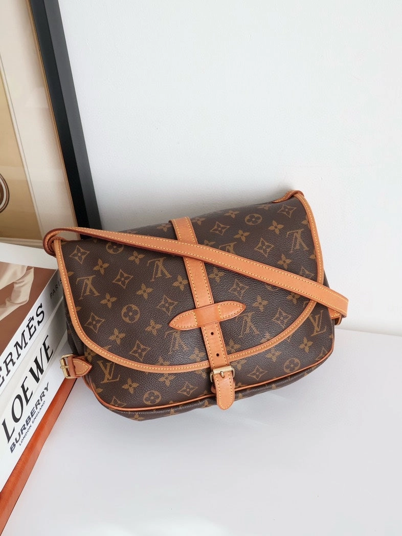 Louis Vuitton Monogram Classic Brown Crossbody Bag