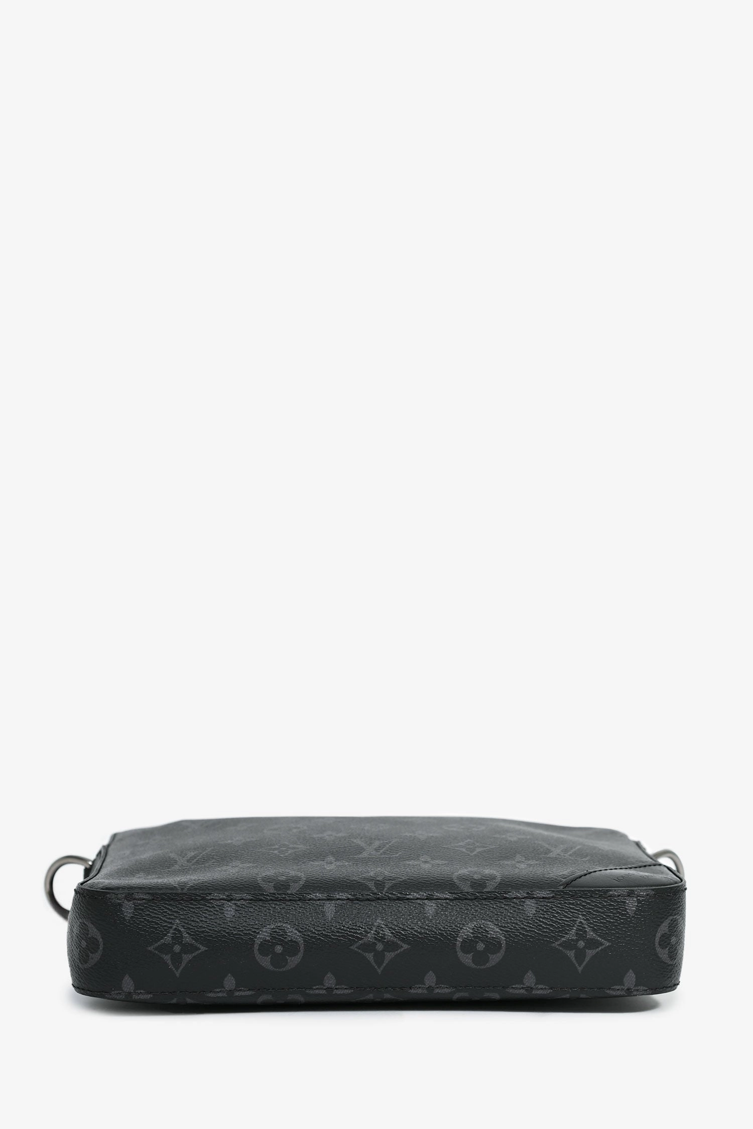 Louis Vuitton Monogram Eclipse Canvas Messenger Bag with Pouch (As Is)