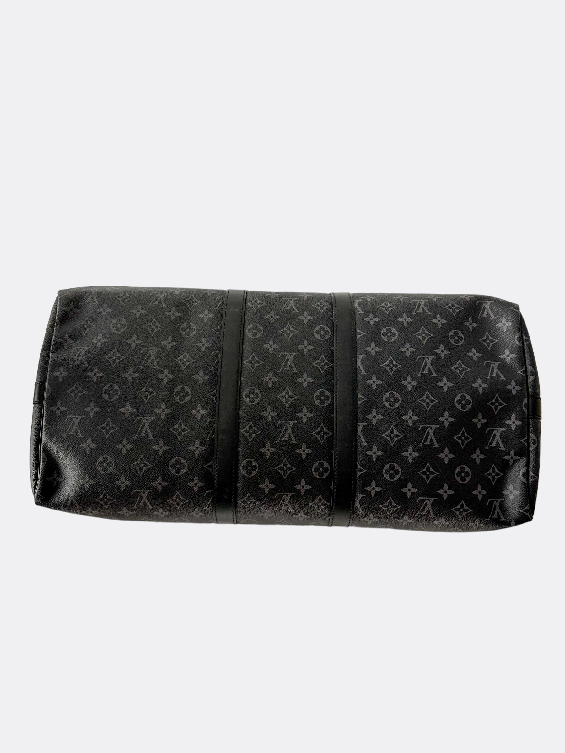 Louis Vuitton Monogram Eclipse Keepall 55