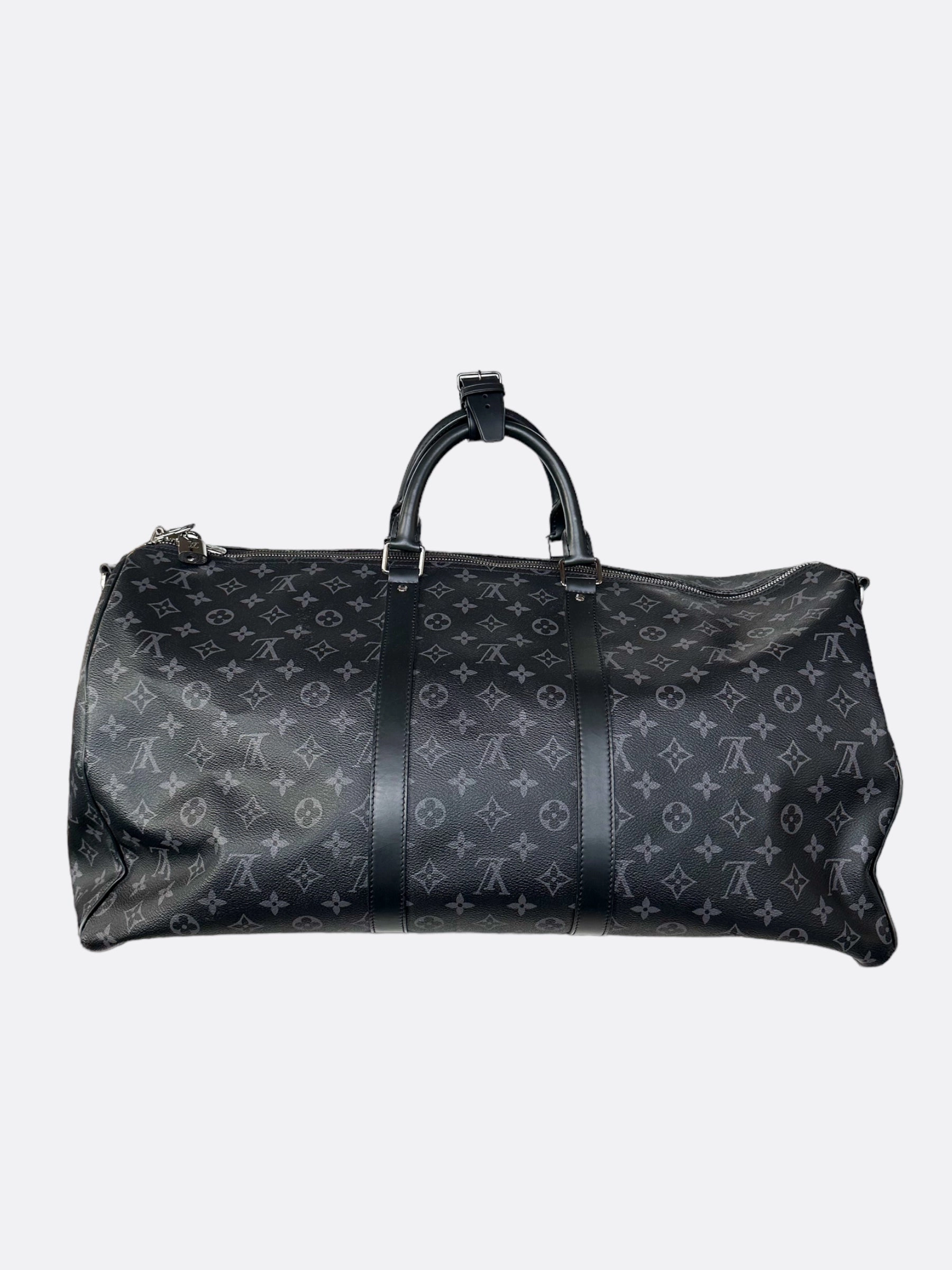 Louis Vuitton Monogram Eclipse Keepall 55