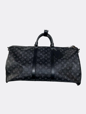 Louis Vuitton Monogram Eclipse Keepall 55