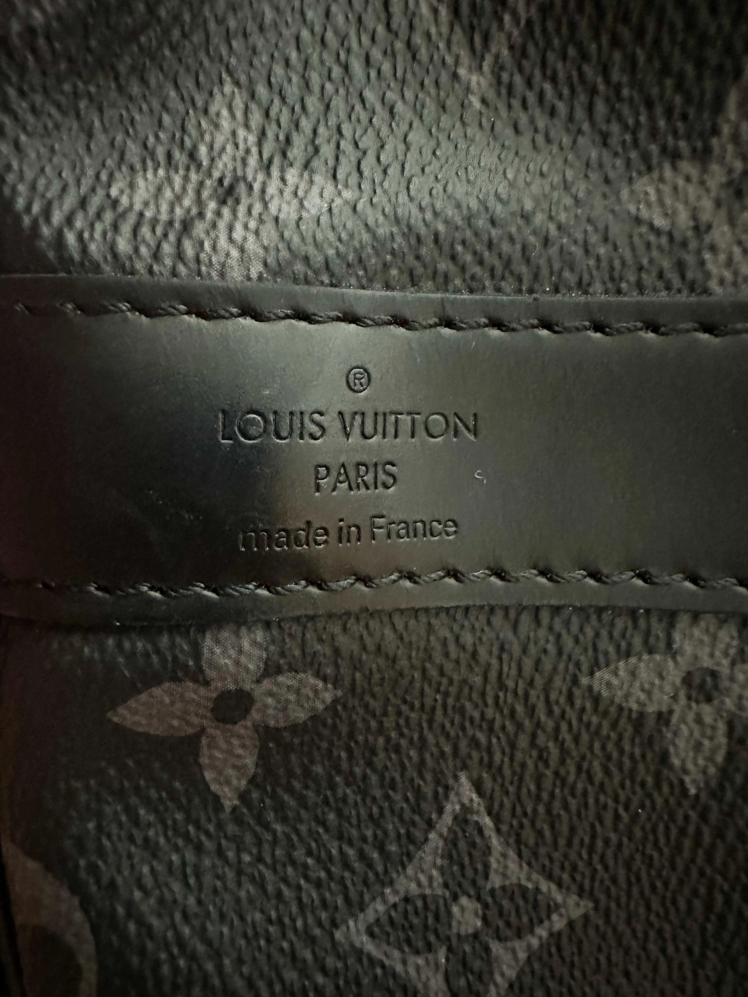 Louis Vuitton Monogram Eclipse Keepall 55