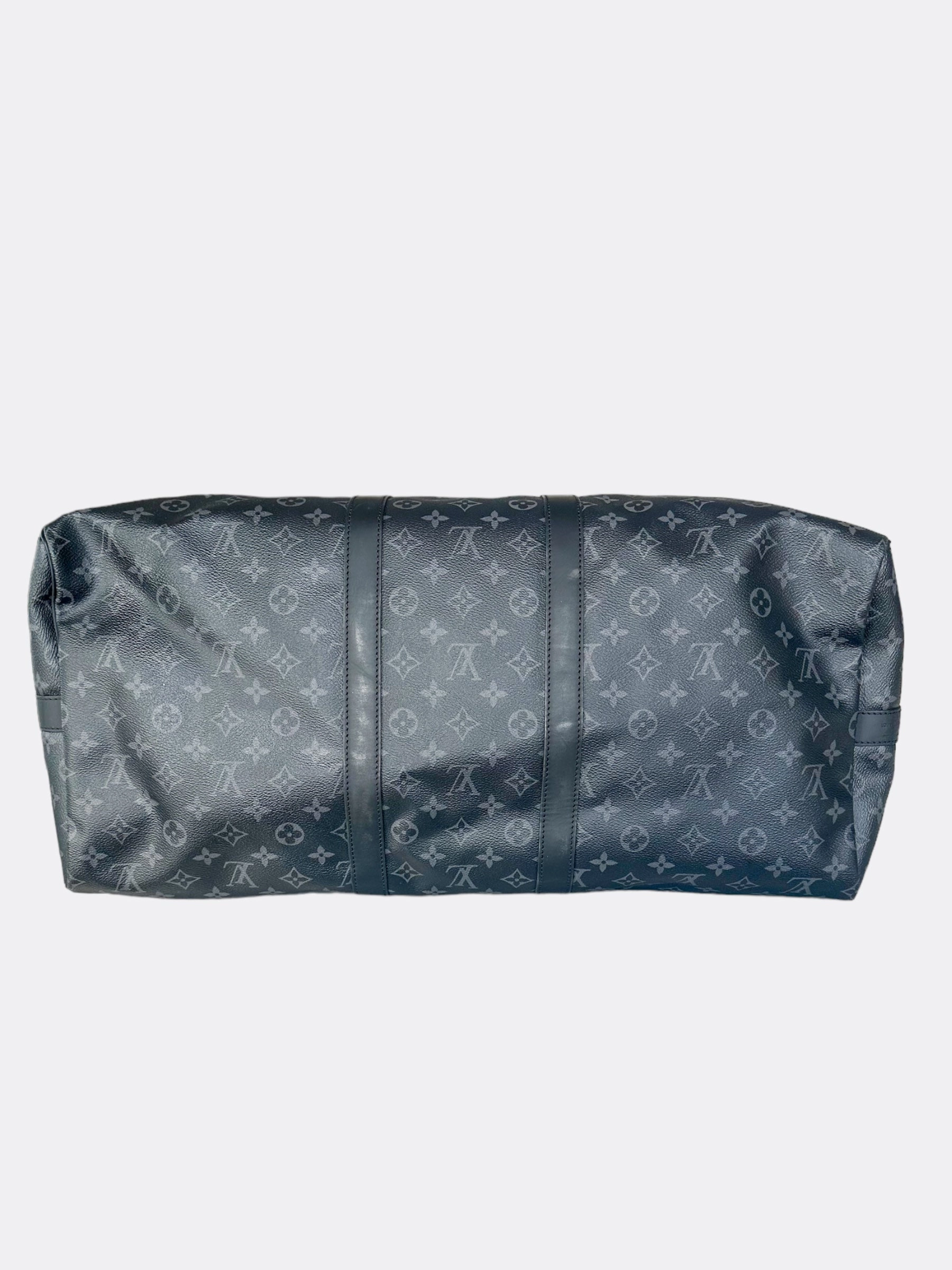 Louis Vuitton Monogram Eclipse Keepall 55