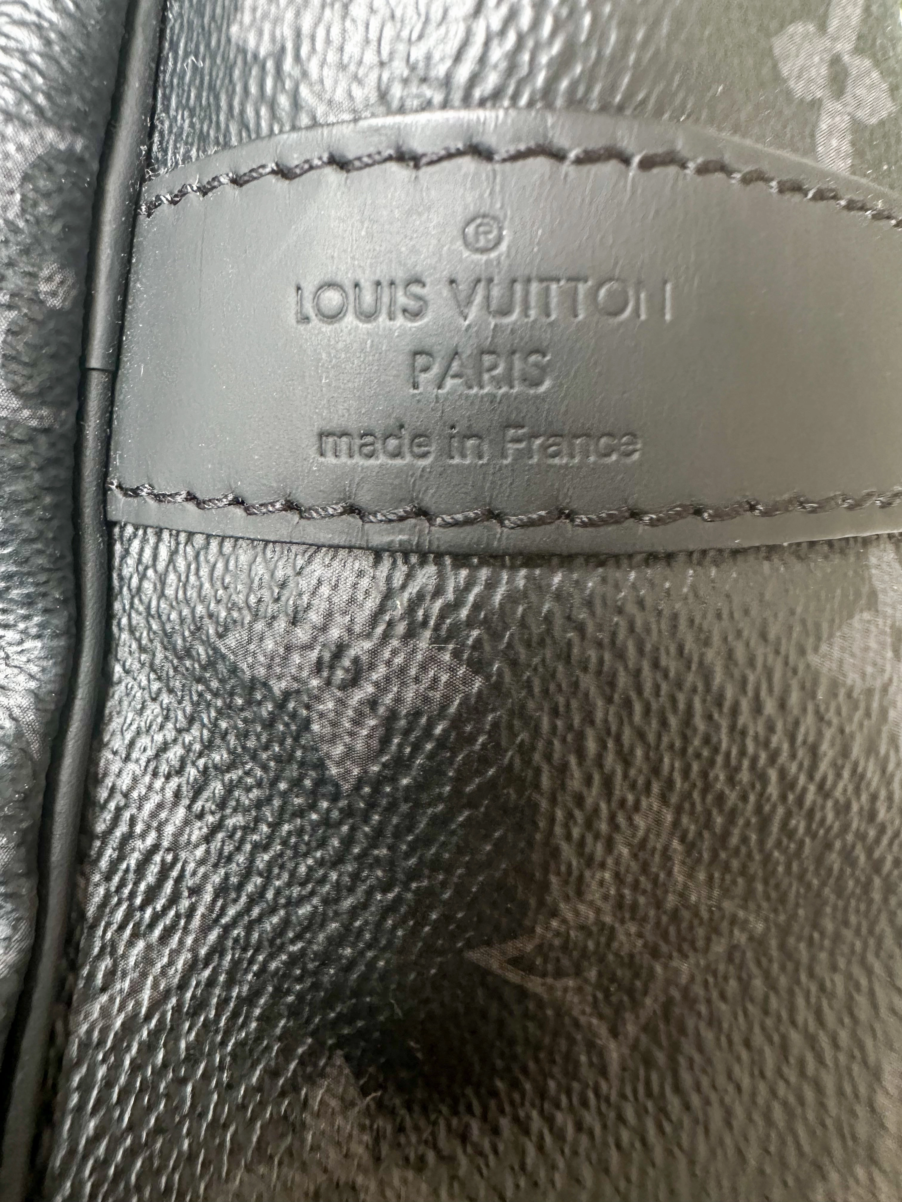 Louis Vuitton Monogram Eclipse Keepall 55