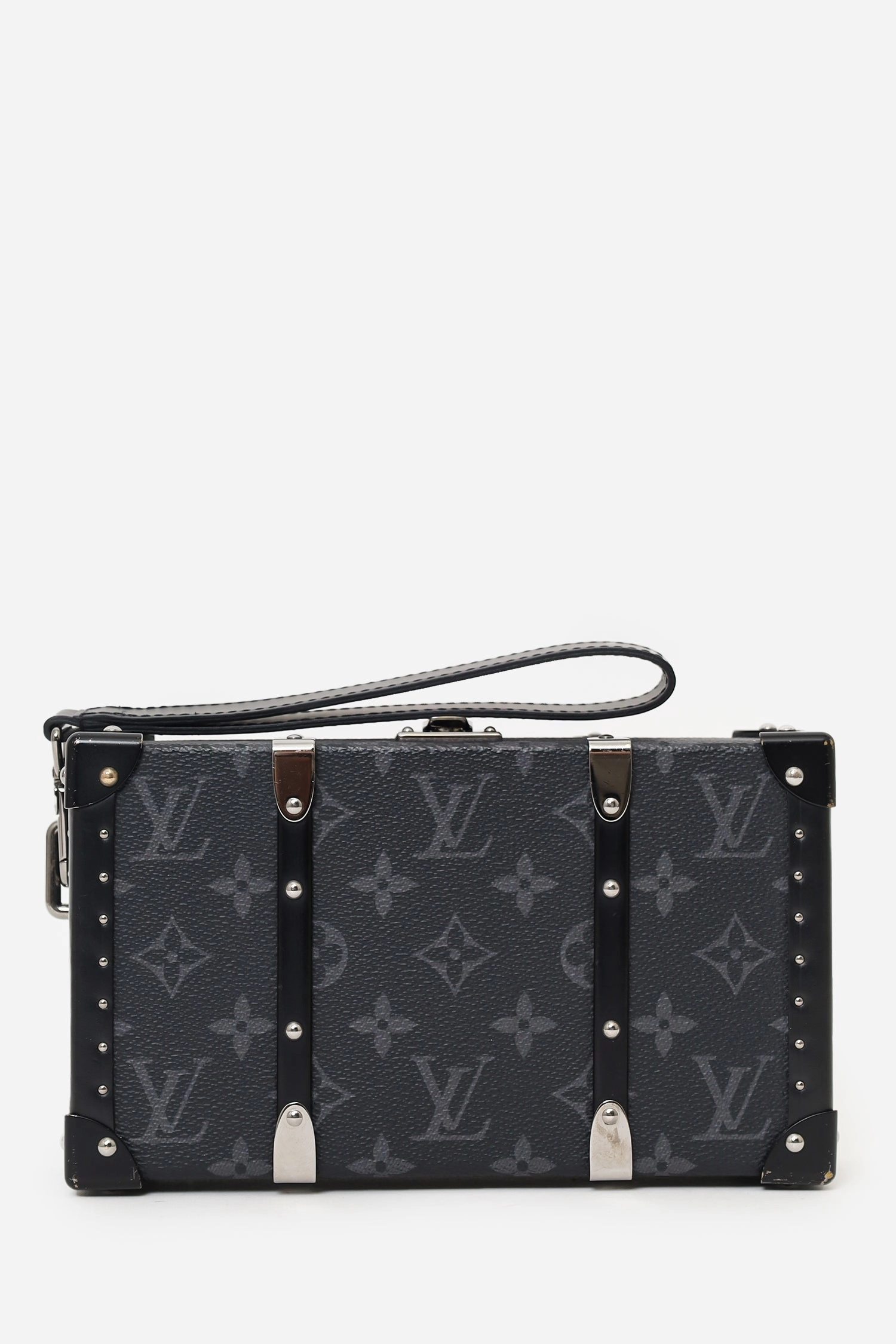 Louis Vuitton Monogram Eclipse Wallet Trunk with Wristlet