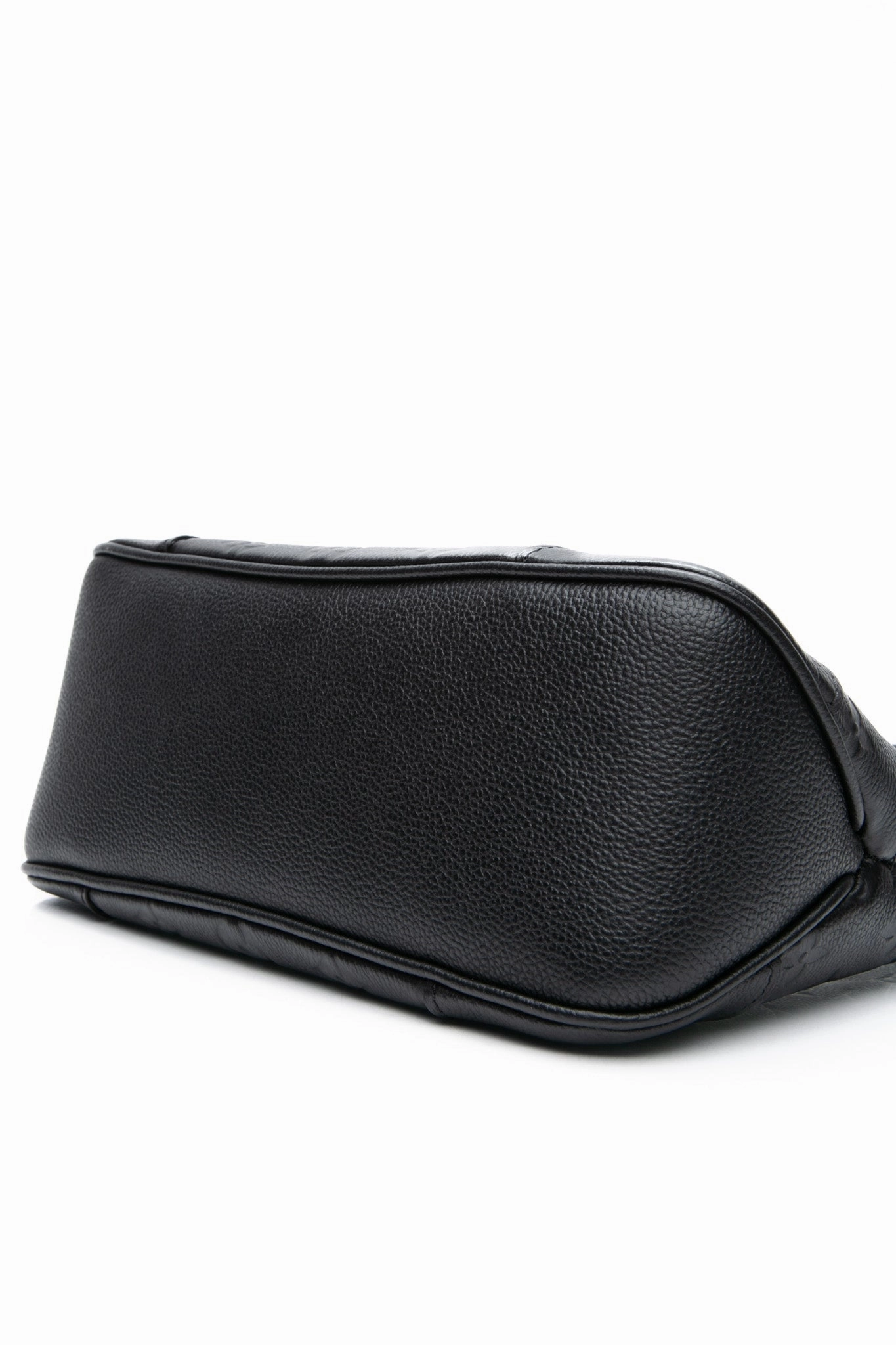 LOUIS VUITTON Monogram Empreinte Leather Black Boulogne Crossbody Bag