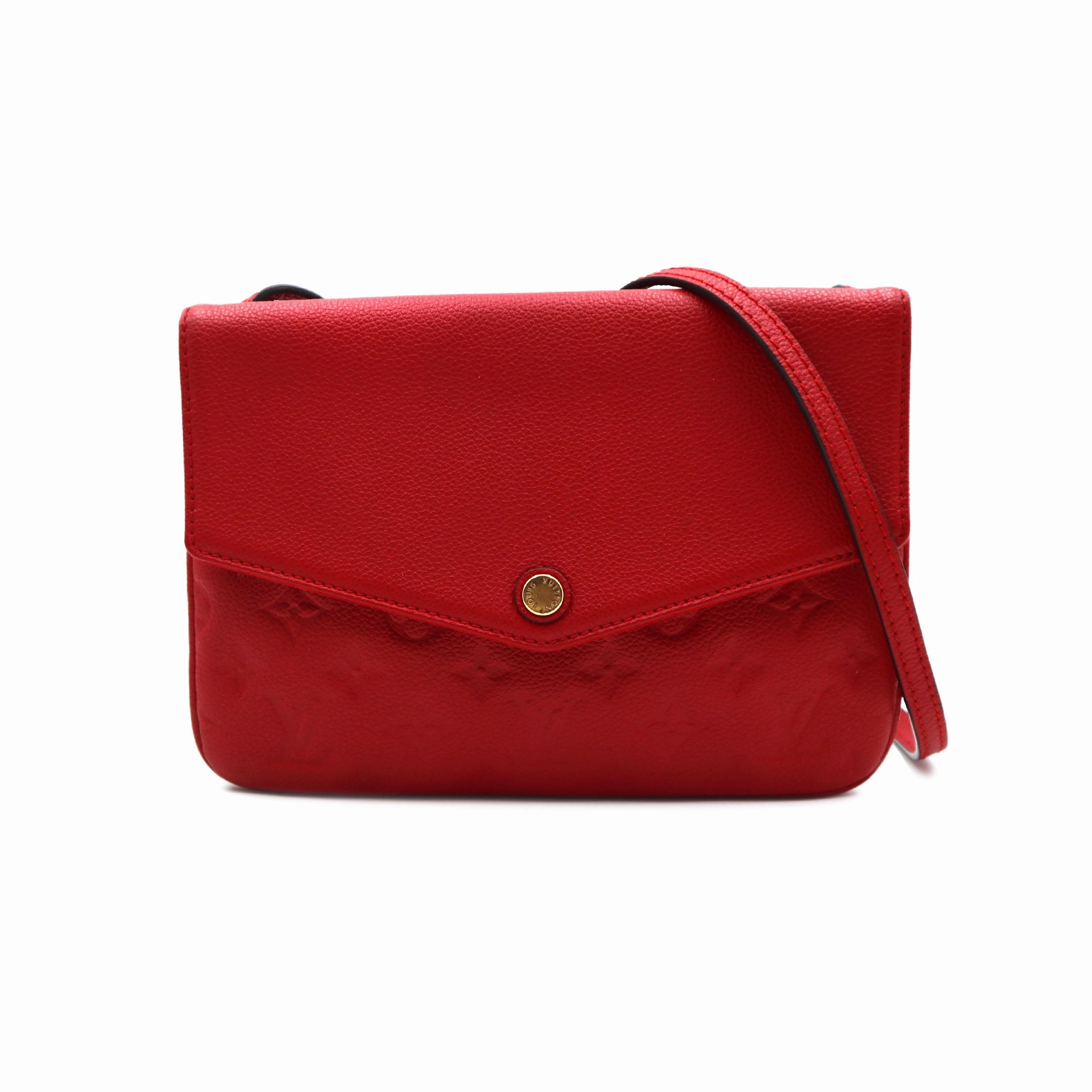 Louis Vuitton Monogram Empreinte Twice Crossbody Bag DU1155